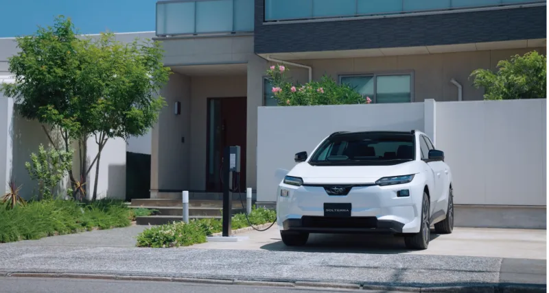 自宅での充電イメージ