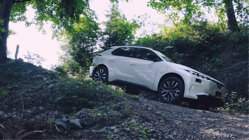 SUVらしい高めの最低地上高