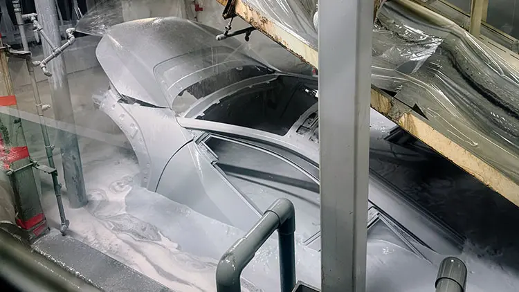 電着塗装の工程