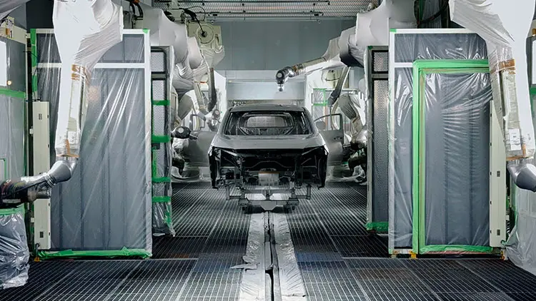 塗装（下塗り・中塗り・上塗り）の工程