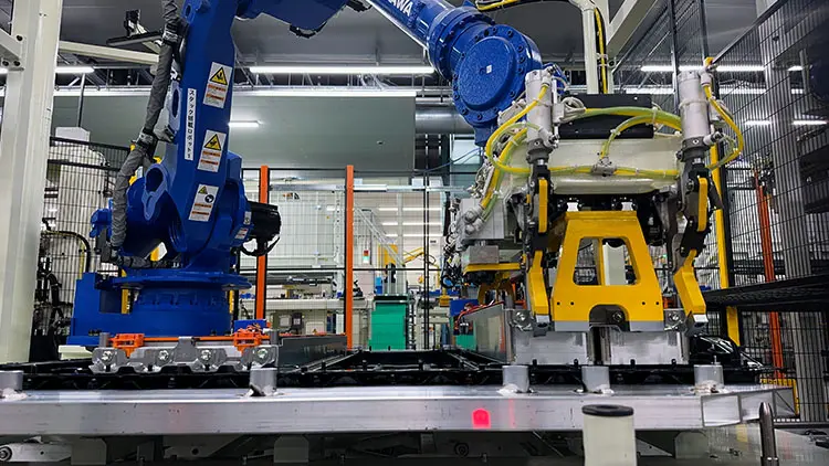 タック取り付けの工程