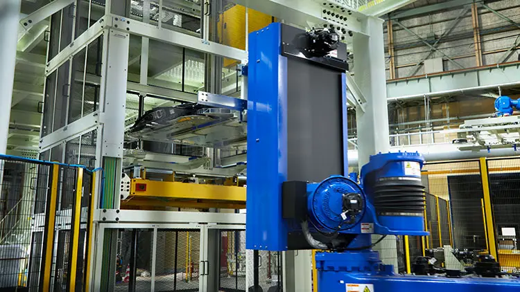 最終組み立ての工程