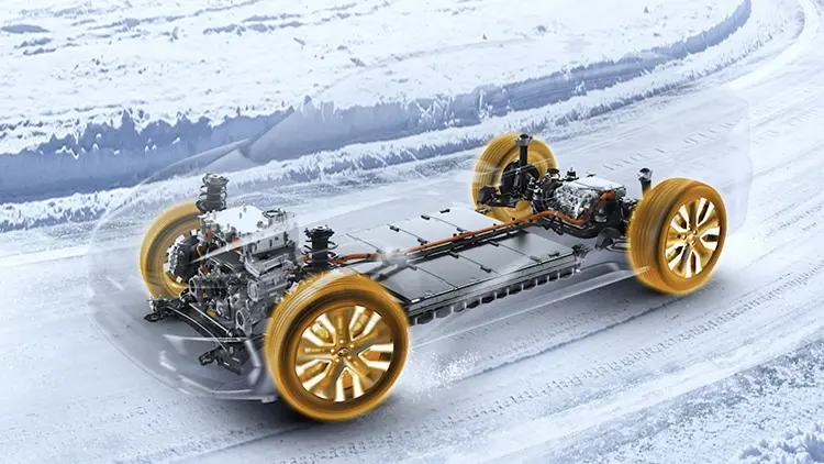 前後独立モーター駆動式AWD