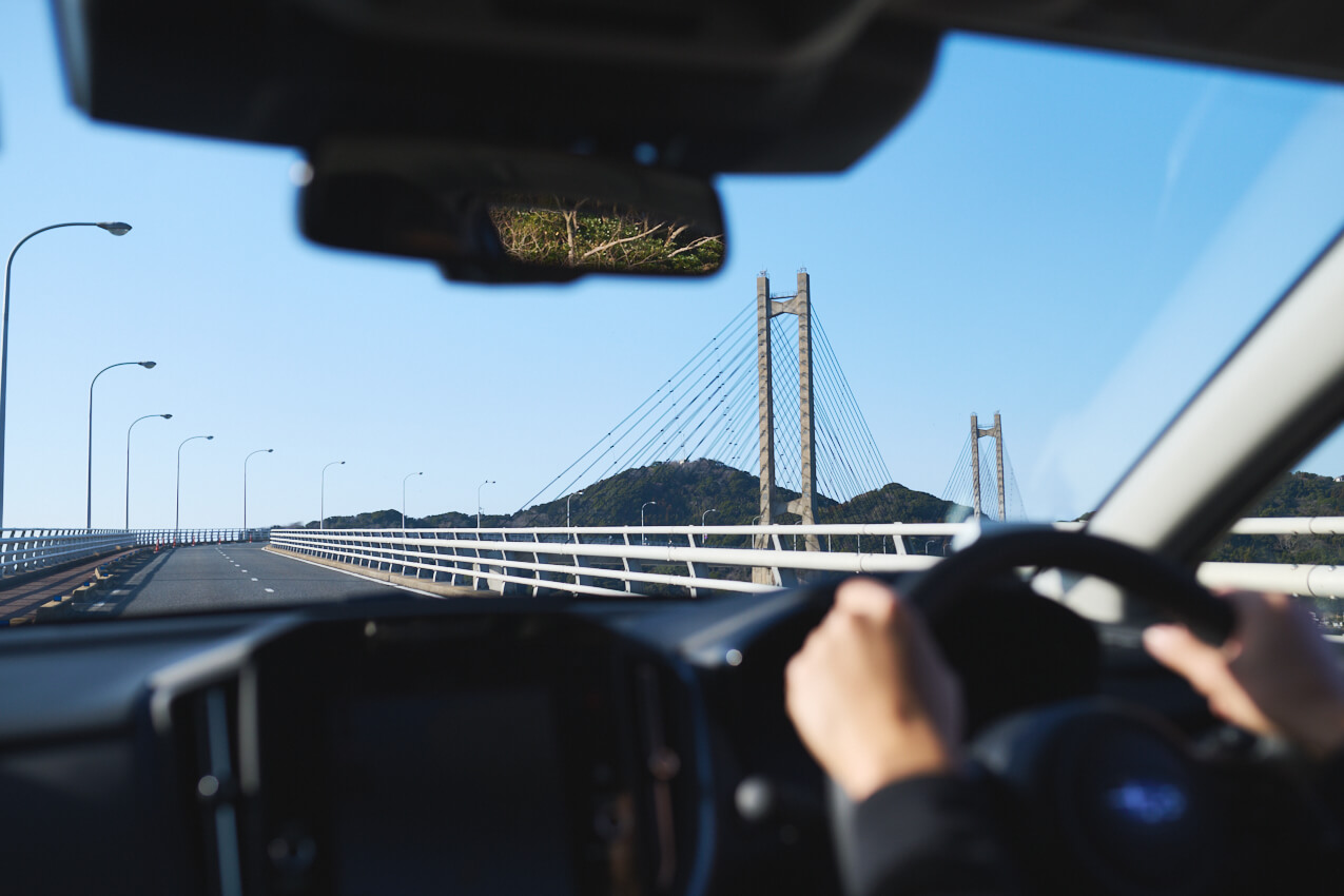 佐賀県 レヴォーグの車内から「加部島」を眺める | SUBARU グランドツーリングNIPPON