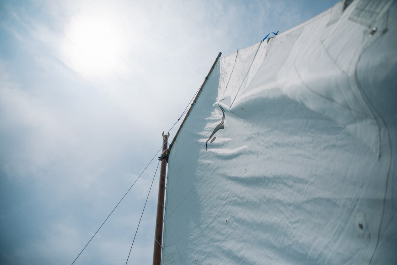 愛媛県 カタマランヨットの帆 | SUBARU グランドツーリングNIPPON
