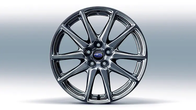 SUBARU BRZ R　17インチアルミホイール（スーパーブラックハイラスター）