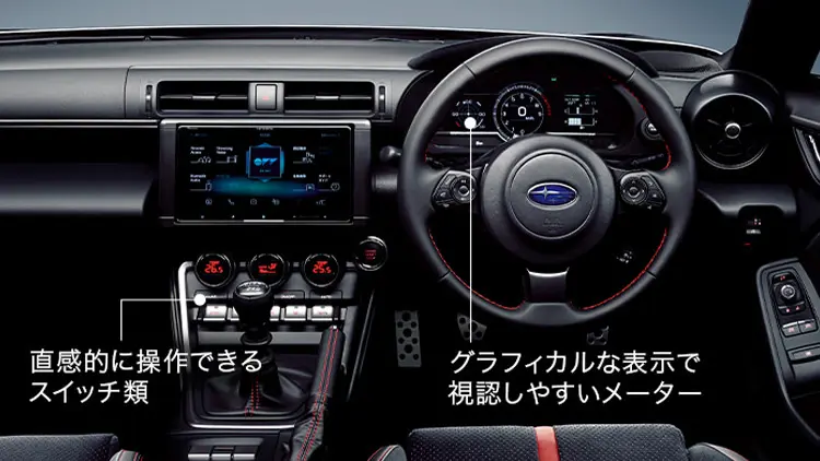 SUBARU BRZ インターフェース