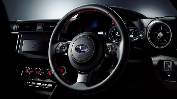 SUBARU BRZ　高触感本革巻ステアリングホイール