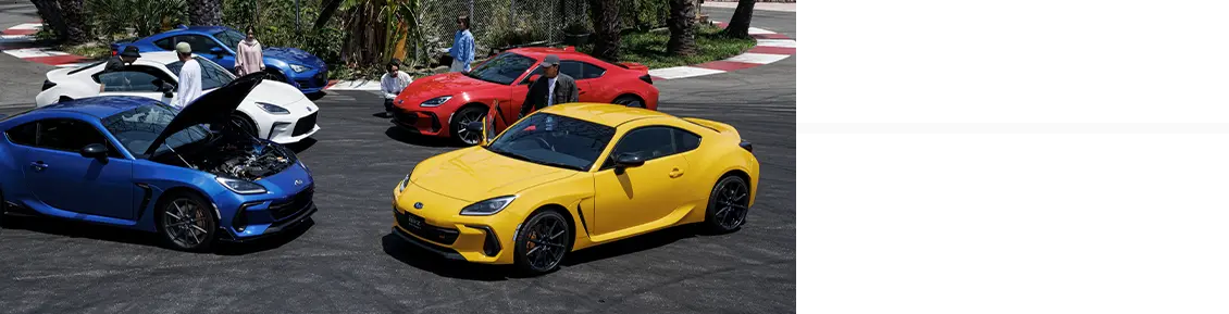 SUBARU BRZ Yellow Edition ドリフト走行イメージ