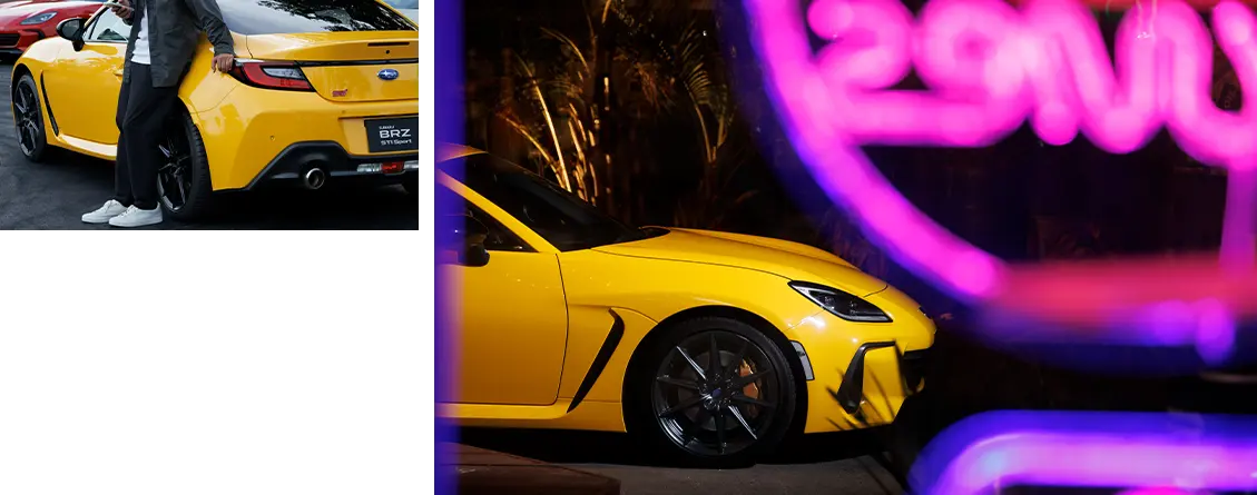 SUBARU BRZ Yellow Edition サーキットイメージ
