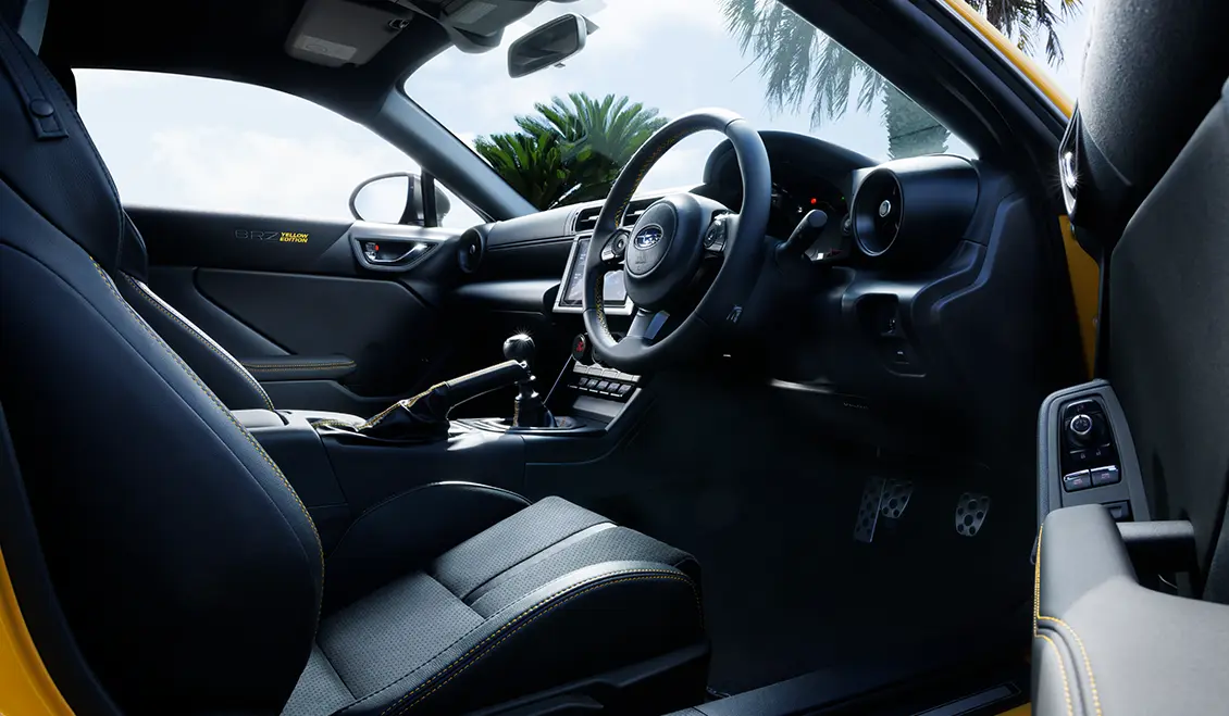 SUBARU BRZ Yellow Edition コクピットイメージ