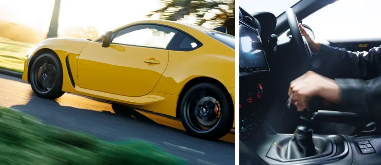SUBARU BRZ Yellow Edition 走りイメージ