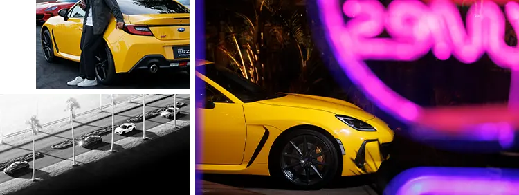 SUBARU BRZ Yellow Edition 街イメージ