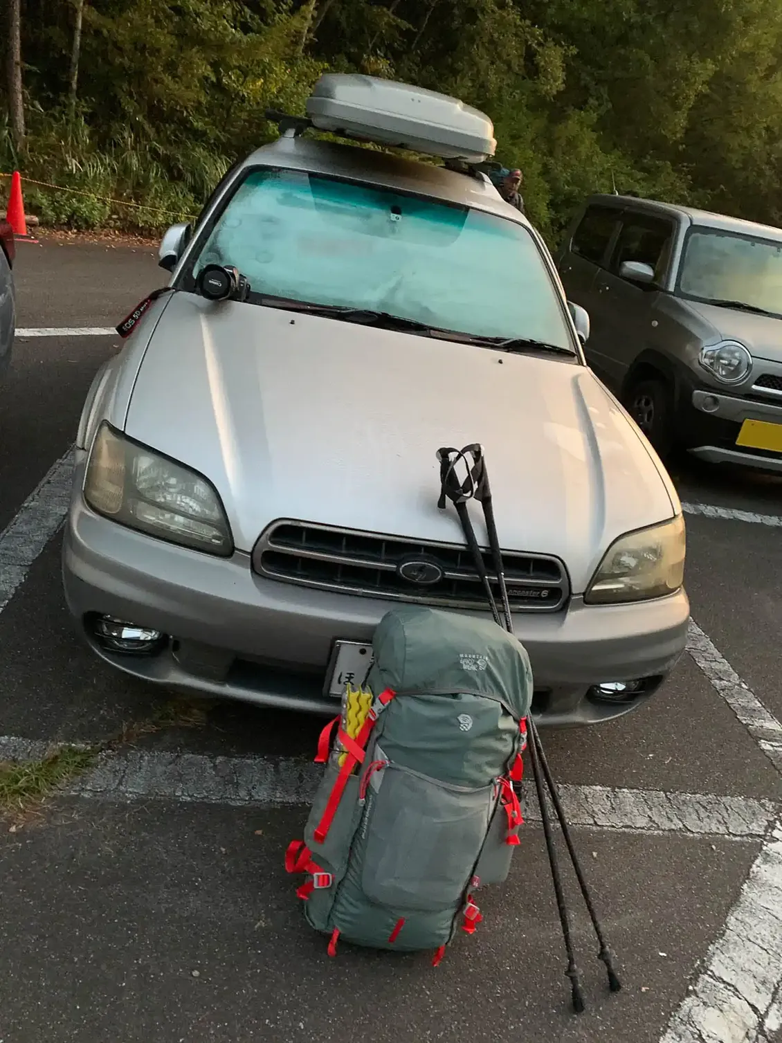 林道を走りに行ったり、登山に出かけたり。スバル車は最高の相棒