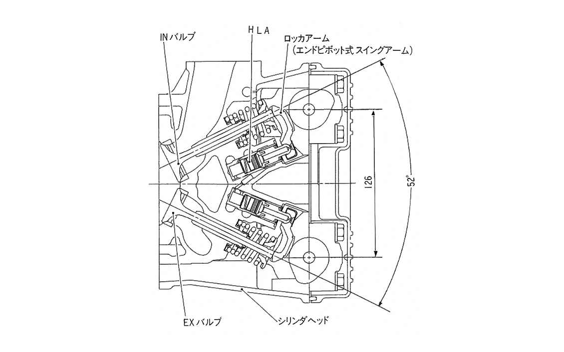 EJ20Dの図