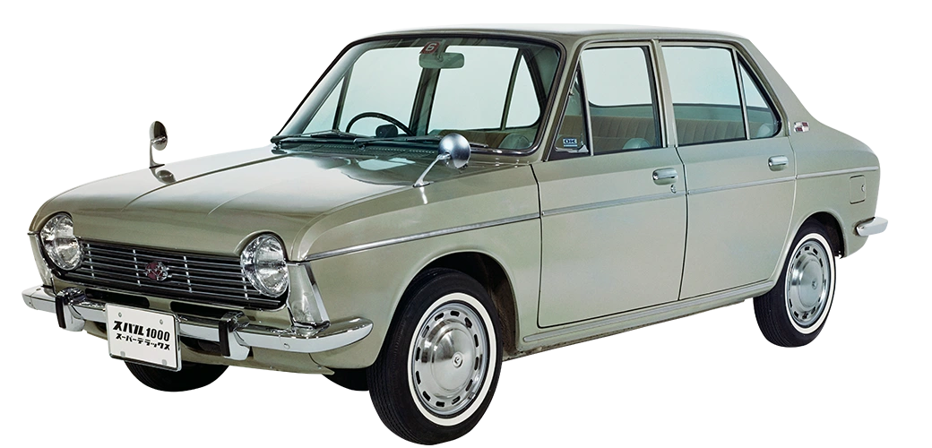 1966 SUBARU 1000 スーパーデラックス フロントスタイル