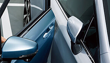 ドア同士でぶつかってできたキズや凹みを修理