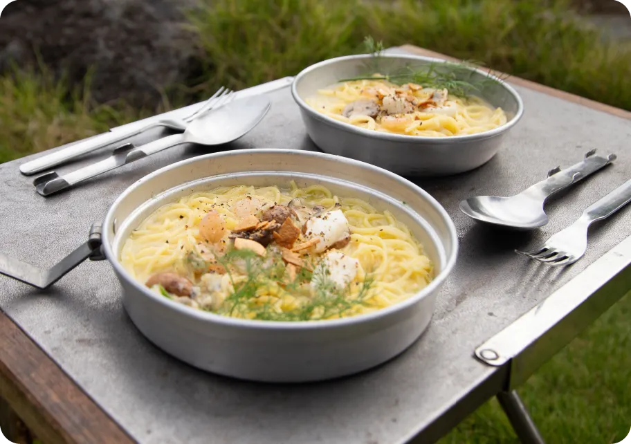 クリームパスタ イメージ