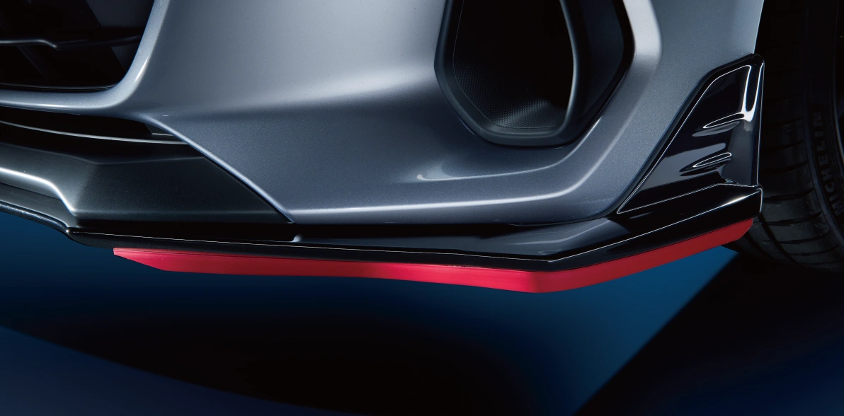 SUBARU BRZ for Performance シーン STIスカートリップ（チェリーレッド）