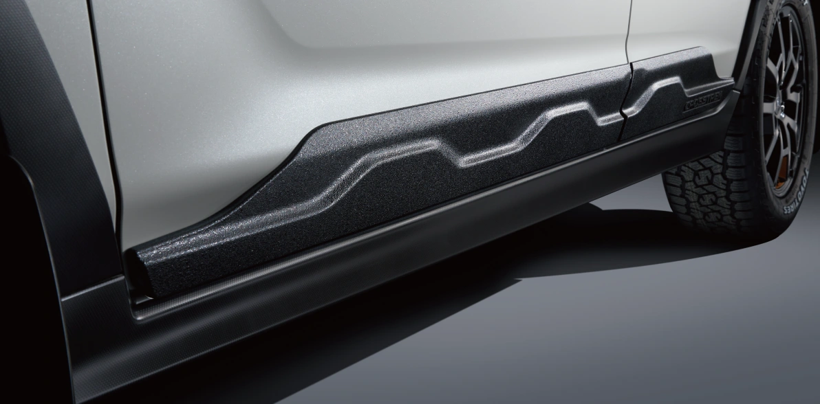 クロストレック WILDERNESS Edition ドアアンダーガーニッシュ（Deco-Boco Black塗装）