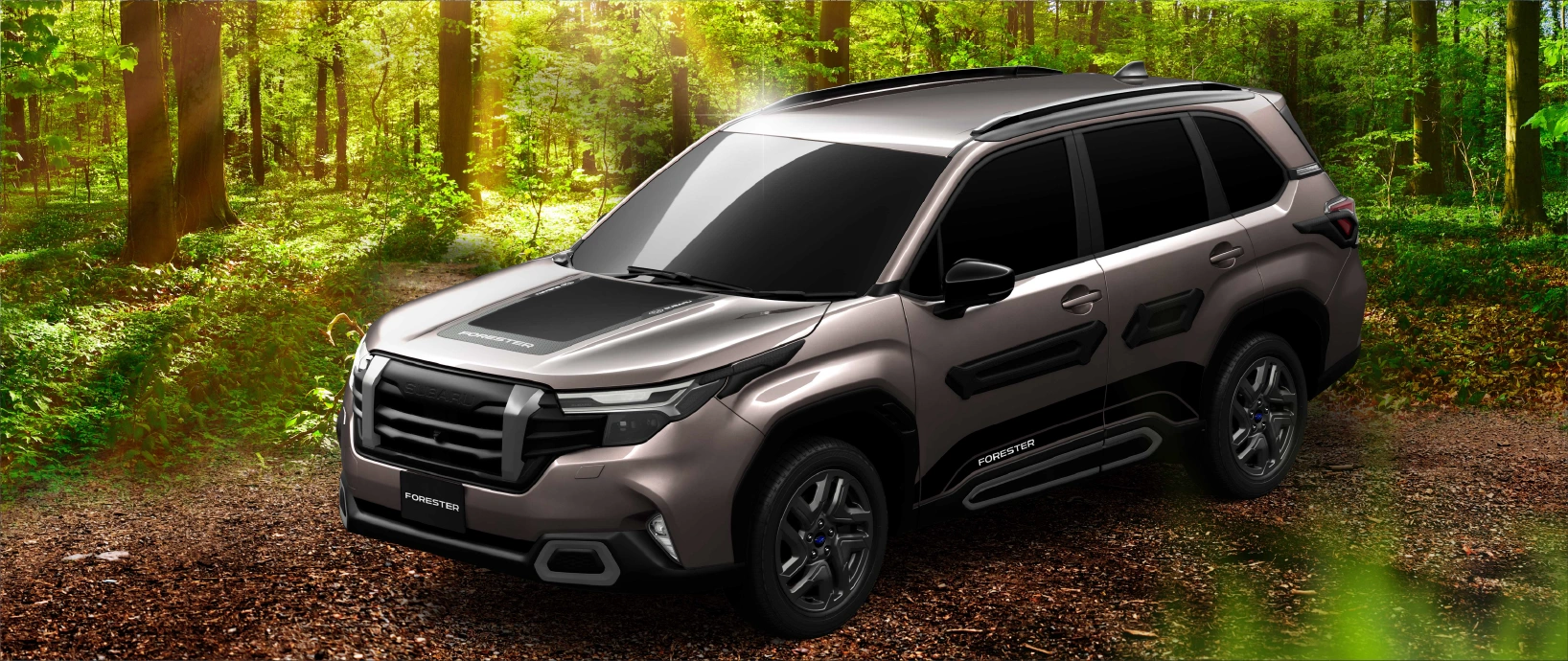 フォレスター for Adventure シーン フロントスタイル