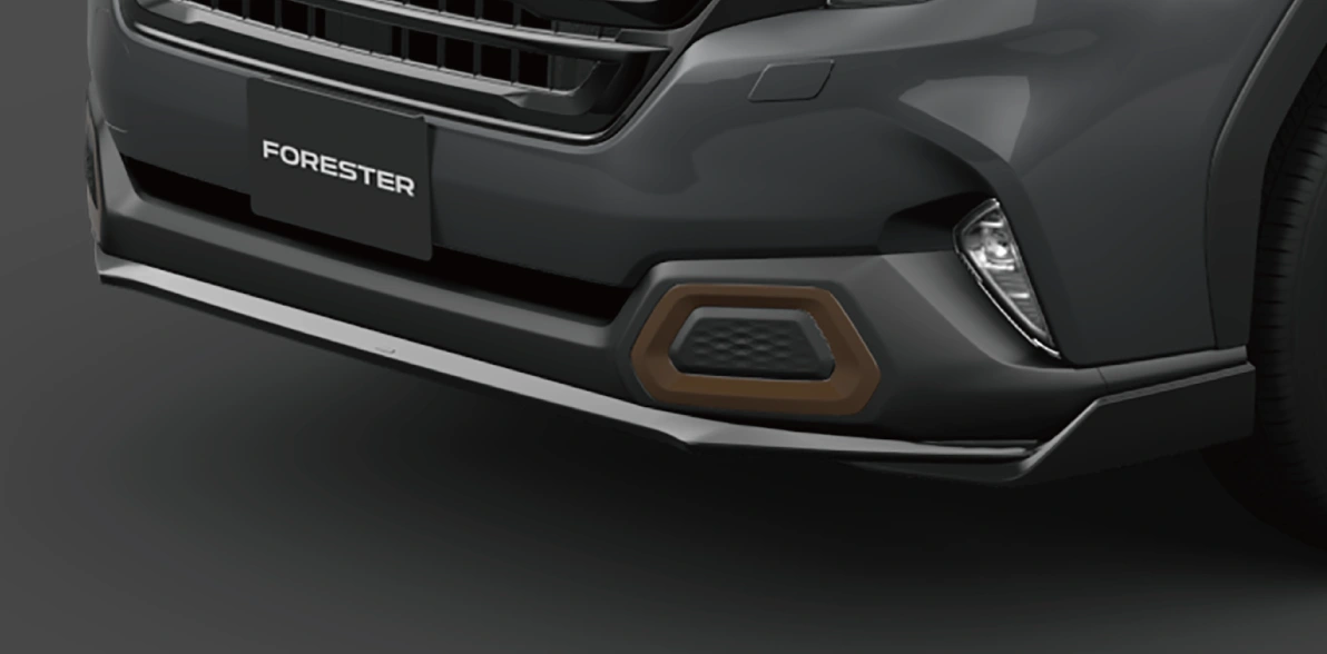 フォレスター for Performance シーン STIエアロパッケージ（ブラック）STIフロントアンダースポイラー