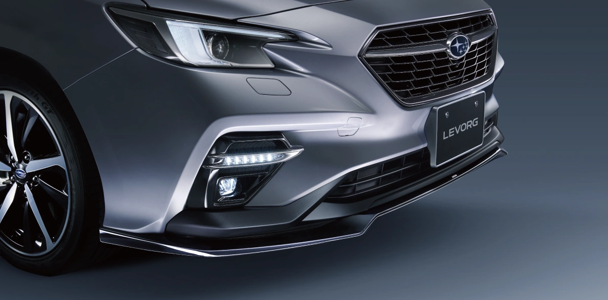 レヴォーグ for Performance シーン STIエアロパッケージ（ブラック）STIフロントアンダースポイラー