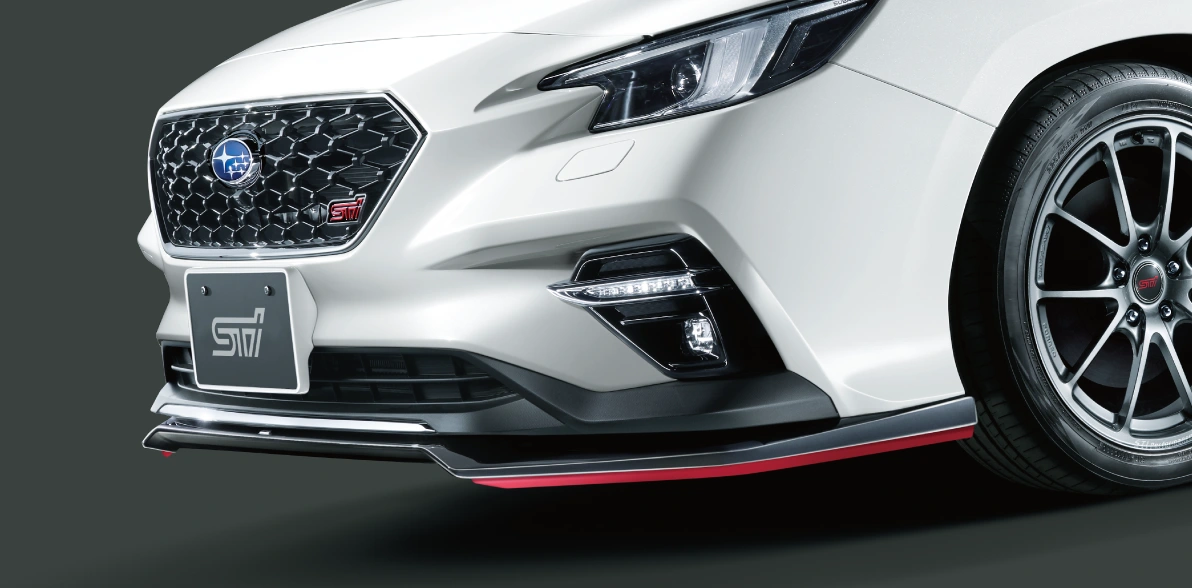 レヴォーグ for Performance シーン STIスカートリップ（チェリーレッド）