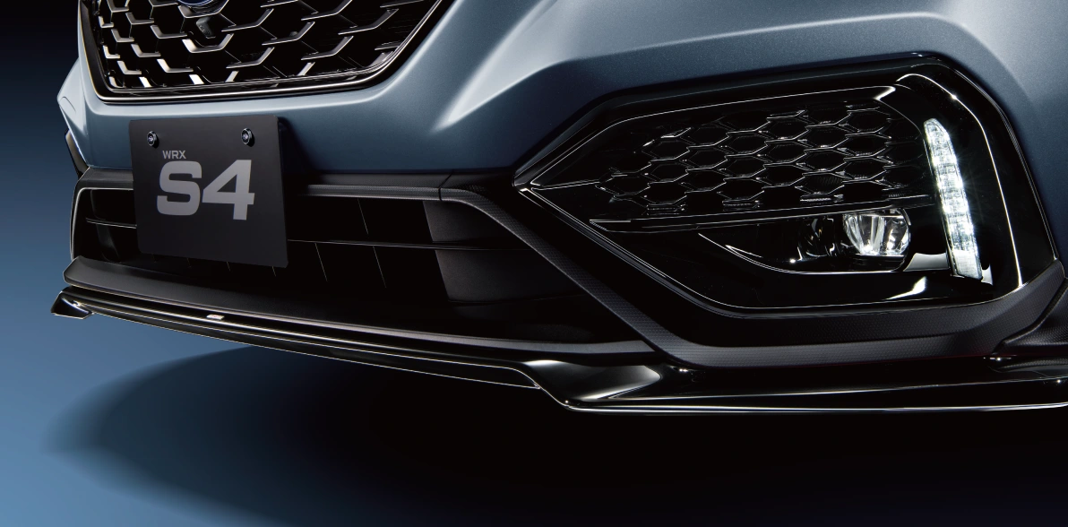 WRX S4 for Performance シーン STIエアロパッケージ（ブラック）STIフロントアンダースポイラー