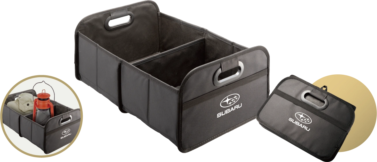 SUBARUオリジナル 折りたたみ収納ボックス イメージ