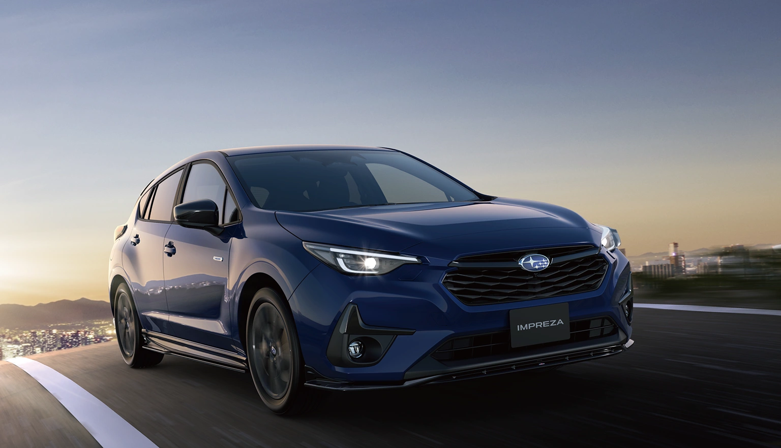 インプレッサ STI Performance Edition フロントスタイル