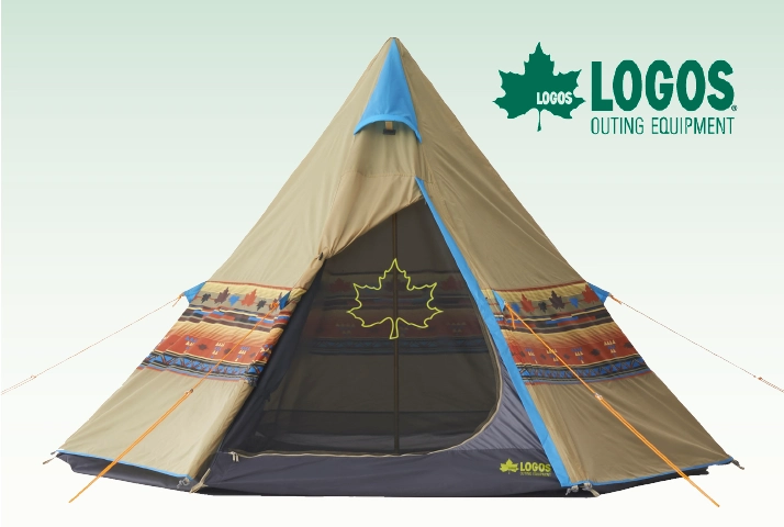 LOGOS ワンポールテント ナバホ Tepee 300-BB イメージ
