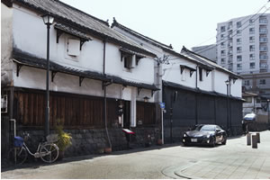 名古屋に残る古い街並み「四家道」