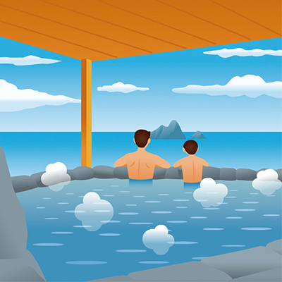カートピア 双子座 海が見える温泉に行く | SUBARU