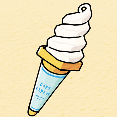 カートピア ソフトクリームのイラスト | SUBARU