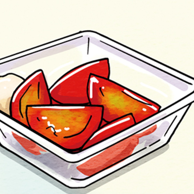 カートピア 冷やしトマトのイラスト | SUBARU