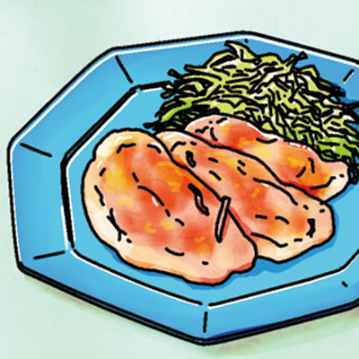 カートピア 豚の生姜焼きのイラスト | SUBARU