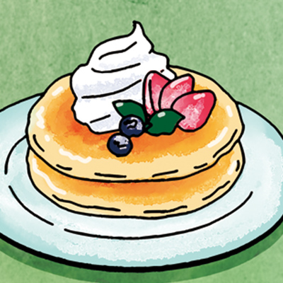 カートピア パンケーキのイラスト | SUBARU