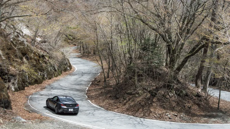 カートピア 峠道を走るSUBARU BRZ | SUBARU
