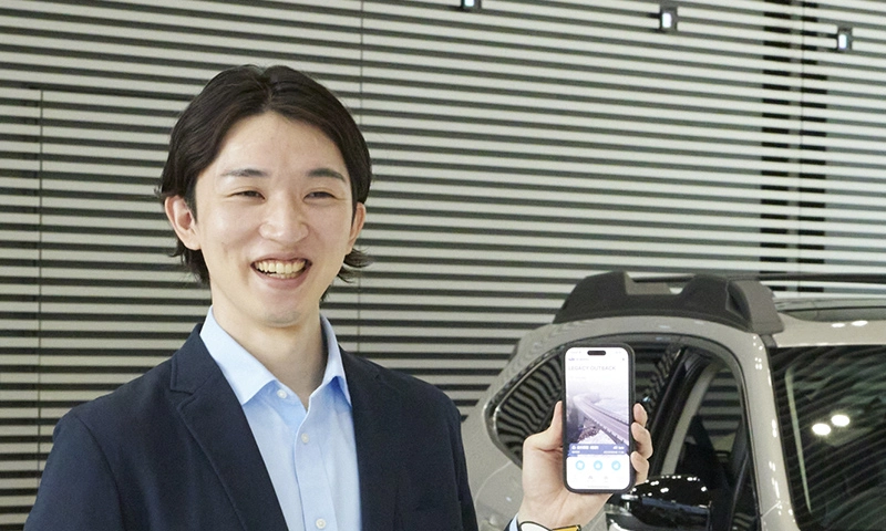 カートピア SUBARU 国内営業本部の宮本和顕さん | SUBARU