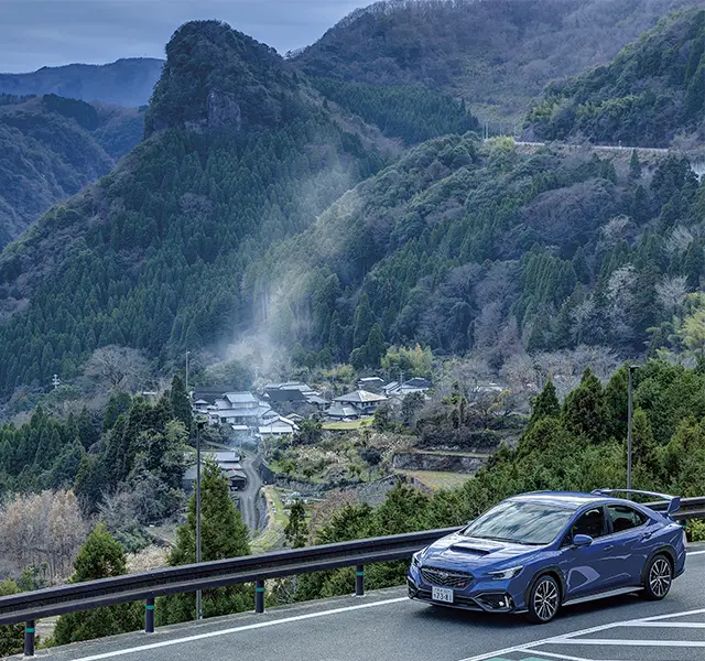 カートピア ダイナミックな風景の中へ。九州冬の旅 WRX S4イメージ | SUBARU
