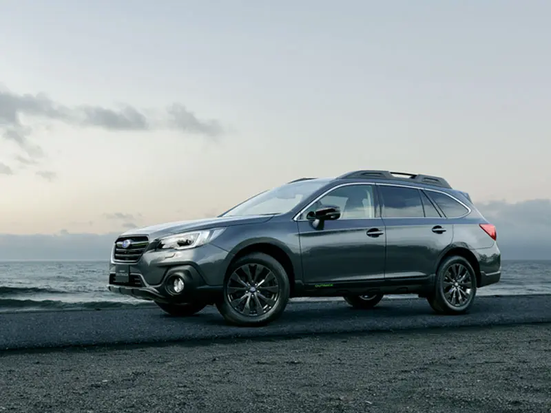 カートピア 5代目レガシィ アウトバックのフロント・サイドスタイル | SUBARU