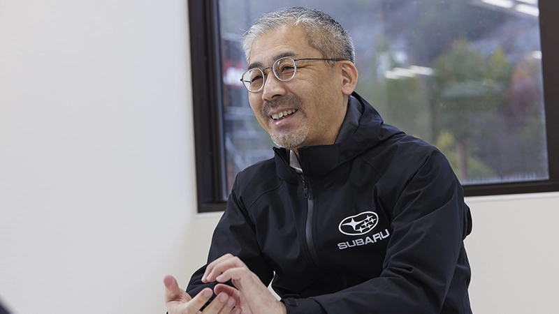カートピア 新型フォレスターのプロジェクトゼネラルマネージャー、只木克郎さん。 | SUBARU