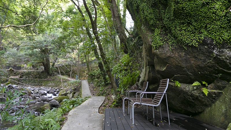 カートピア 自然豊かな万葉公園 湯河原惣湯の遊歩道 | SUBARU