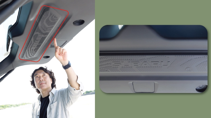 カートピア 新型フォレスターの各所に施されているアイコン | SUBARU