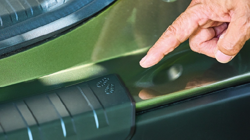 カートピア 新型フォレスターの各所に施されているアイコン | SUBARU