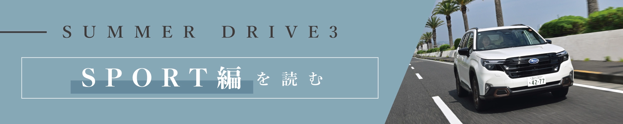 カートピア SPORT編を読む | SUBARU