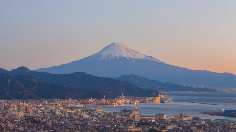 カートピア 静岡側からみた富士山の写真 | SUBARU