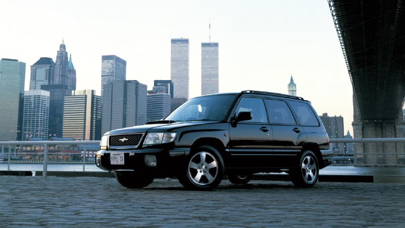 カートピア 1997年発売の初代フォレスター S/tb（EJ20型 水平対向4気筒ターボ）。 | SUBARU