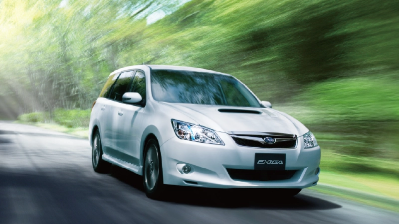 カートピア 2008年発売のエクシーガ 2.0GT（EJ20型 水平対向4気筒ターボ）。 | SUBARU